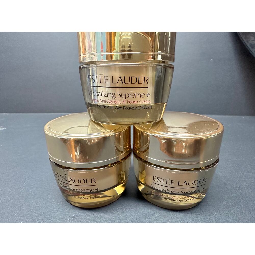 3X NEW Estée Lauder Skin Care Revitalizing Supreme+ .5 oz each